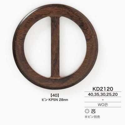 KD2120 Mặt Thắt Lưng Luồn Bằng Gỗ, Ván ép
