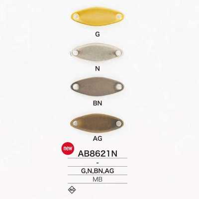AB8621N Tấm Kim Loại May đính Bằng đồng Thau