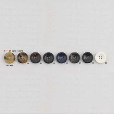 VT167 Cúc 4 Lỗ Bằng Nhựa Resin Polyester