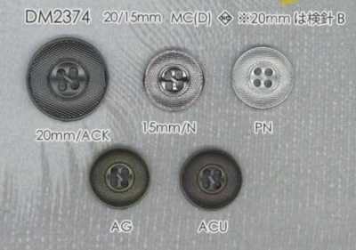 DM2374 Cúc 4 Lỗ Bằng đúc áp Lực