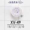 XV49 Cúc 4 Lỗ Mặt Bằng Nhựa Polyester