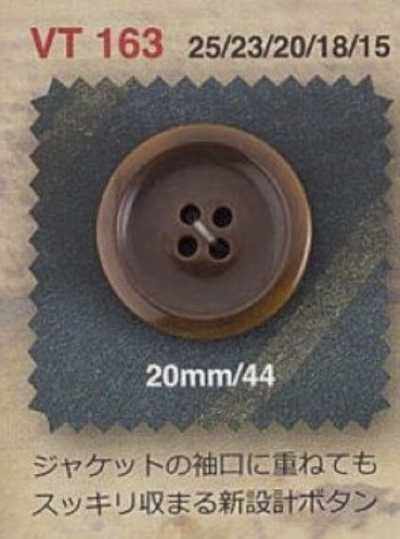 VT163 Cúc 4 Lỗ Làm Từ Nhựa Resin Polyester