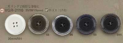 VGR2110 Cúc 4 Lỗ Bằng Nhựa Resin Polyester