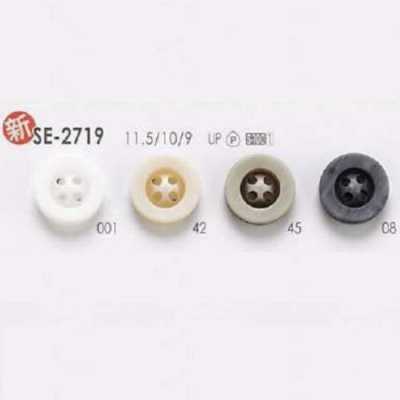 SE2719 Cúc 4 Lỗ Bằng Nhựa Resin Polyester