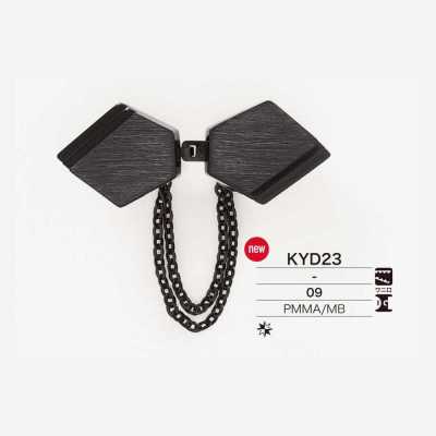 KYD23 Cúc Khác Bằng Nhựa Resin Acrylic/đồng Thau