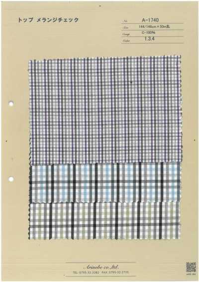A-1740 Top Melange Kẻ Caro