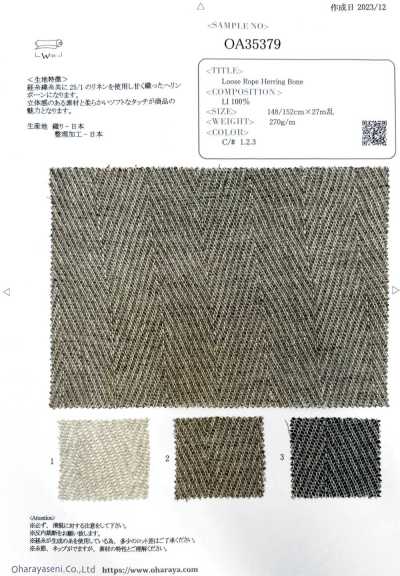 OA35379 Xương Cá Dây Thừng Lỏng