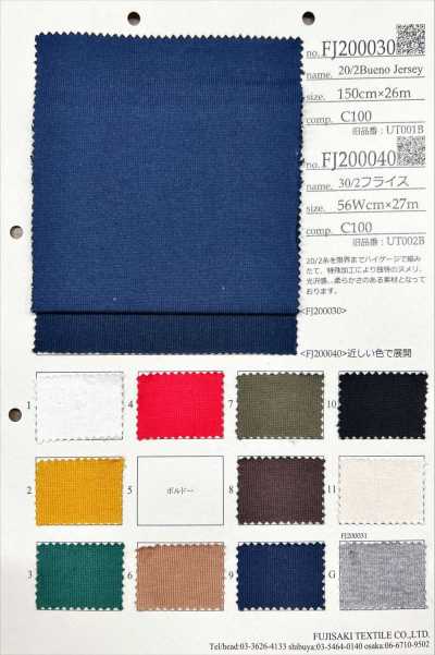 FJ200030 20/2 Bueno Vải Jersey