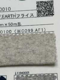 FJ940010 26/- Dao Dệt Kim Rib Tròn F.EARTH[Vải] Fujisaki Textile Ảnh phụ