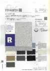 FJ940031 26//- F.EARTH Dệt Kim Rib Tròn 8683 SP. Xám Melange Soaping