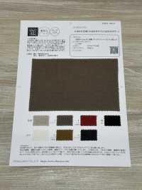 OJ2271 Vải Lanh Nhuộm Kyoto 40/1 Vải Twill Chéo Tự Nhiên được Xử Lý Bằng Máy Giặt Phơi Nắng Hoàn Thiện Oharayaseni Ảnh phụ