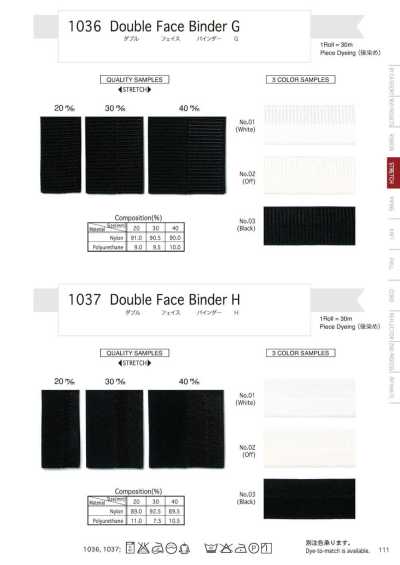 1036 Dây Viền Hai Mặt Binder G