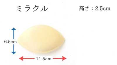 交換パットミラクル Miếng đệm Ngực Thay Thế Hình Quả Chanh