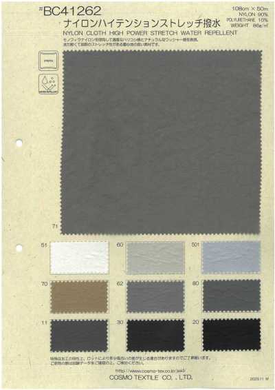 BC41262 Nylon Co Giãn Cao Chống Thấm Nước