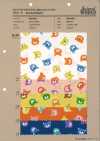 850458 SEVENBERRY® Vải Broadcloth Animal World Gấu Con
