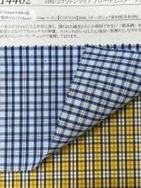 14402 Vải Cotton 100/2 Trong Suốt , Vải Broadcloth Kẻ Caro Kẻ Caro Nhỏ. SUNWELL Ảnh phụ