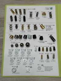 PT312 Nhựa Resin Chặn Dây 2 Lỗ (Phần Lò Xo Bằng đồng)[Mặt Thắt Lưng Và Móc] DAIYA BUTTON Ảnh phụ