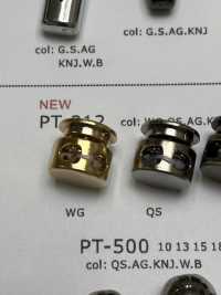 PT312 Nhựa Resin Chặn Dây 2 Lỗ (Phần Lò Xo Bằng đồng)[Mặt Thắt Lưng Và Móc] DAIYA BUTTON Ảnh phụ