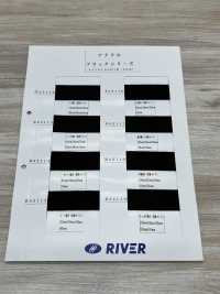 RA2113 Acrylic Black Series Burberry Weave[Ruy Băng, Băng, Dây] RIVER Ảnh phụ