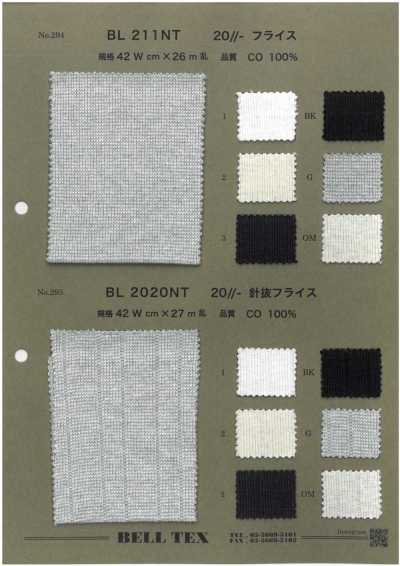 BL211NT 20//-dệt Kim Rib Tròn