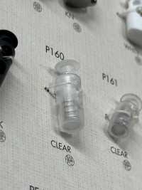 P160 Nút Chặn Dây 2 Lỗ Dọc Bằng Nhựa Resin Nylon[Mặt Thắt Lưng Và Móc] DAIYA BUTTON Ảnh phụ