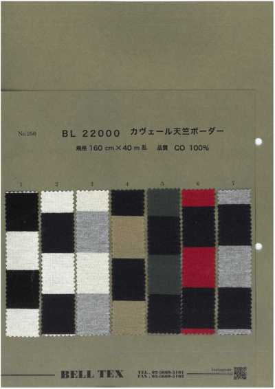 BL22000 Kavêru Vải Cotton Tenjiku Sọc Ngang