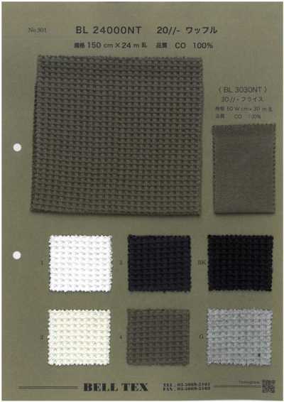BL3030NT 30//- Dệt Kim Rib Tròn