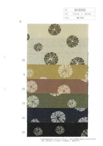 M18000-A Vải In Cotton Dobby