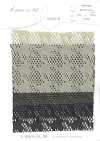 BS70006 Vải Lưới đôi Dệt Kim đan Dọc Hoạ Tiết Răng Cưa