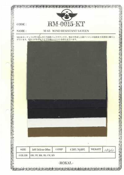 RM-0015-KT M65 Cotton/nylon Sa Tan Mặt Trái