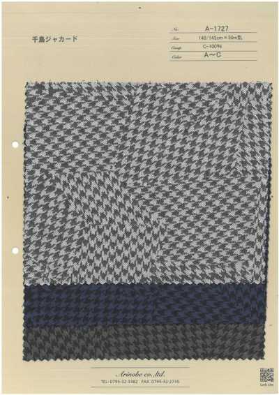 A-1727 Jacquard Hoạ Tiết Răng Cưa