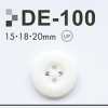 DE100 Cúc 4 Lỗ Bằng Nhựa Resin Polyester