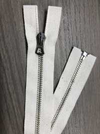 3-N-CO-OR Dây Khoá Kéo WALDES ® Vintage, Màu Bạc Niken, 3 Kích Cỡ, Mở Băng Cotton Dây Khoá Kéo Asahi Ảnh phụ