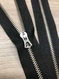 3-N-CO-OR Dây Khoá Kéo WALDES ® Vintage, Màu Bạc Niken, 3 Kích Cỡ, Mở Băng Cotton Dây Khoá Kéo Asahi Ảnh phụ