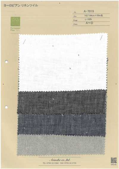 A-7019 Twill Linen Châu Âu