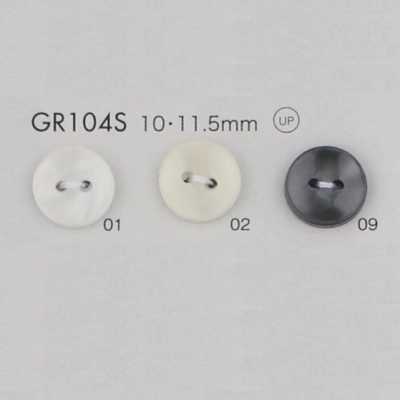 GR104S Cúc Pha 25% Nhựa PET Tái Chế, Có Chứng Nhận GRS, Có Viền, 2 Lỗ