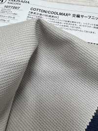 1077207 COTTON / COOLMAX® Dệt Kim Lướt Vải Dệt Kim Hỗn Hợp EC Takisada Nagoya Ảnh phụ