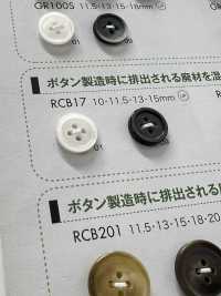 RCB17 Cúc 4 Lỗ Viền Nhựa Resin Polyester DAIYA BUTTON Ảnh phụ