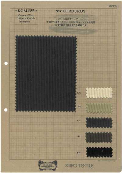 KGM1353 Corduroy Mật độ Cao