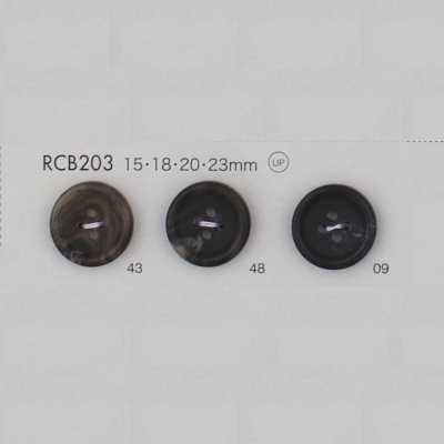 RCB203 Cúc 4 Lỗ Có Viền Bằng Nhựa Resin Polyester
