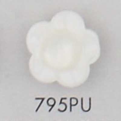 795PU Cúc Nhựa Hình Hoa 2 Lỗ