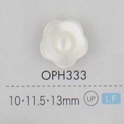 OPH333 Cúc Nhựa Hình Hoa 2 Lỗ