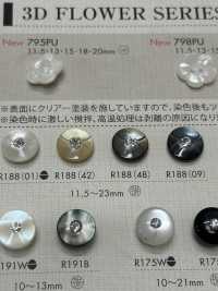 R188 Cúc Nhựa Resin Polyester DAIYA BUTTON Ảnh phụ