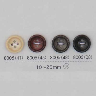 8005 Cúc 4 Lỗ Có Viền, Làm Bằng Nhựa Polyester Resin