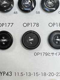 OP178 Cúc 4 Lỗ Viền Nhựa Resin Polyester DAIYA BUTTON Ảnh phụ