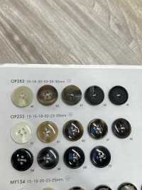 OP283 Cúc 4 Lỗ Kiểu Trâu Nhựa Resin Polyester DAIYA BUTTON Ảnh phụ