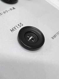 MY155 Cúc 4 Lỗ Kiểu Trâu Nhựa Resin Polyester DAIYA BUTTON Ảnh phụ