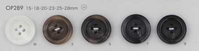OP289 Cúc 4 Lỗ Làm Từ Nhựa Resin Polyester
