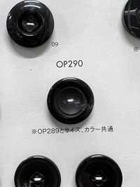 OP290 Cúc Nhựa Resin Polyester 4 Lỗ DAIYA BUTTON Ảnh phụ