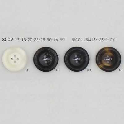 8009 Cúc 4 Lỗ Bằng Nhựa Polyester Resin
